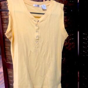 Yellow Red paint tee